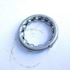 Bicycle crankshaft ball bearing bottom bracket tube for exercise bike, spinning bike, upright bike, noise repair parts