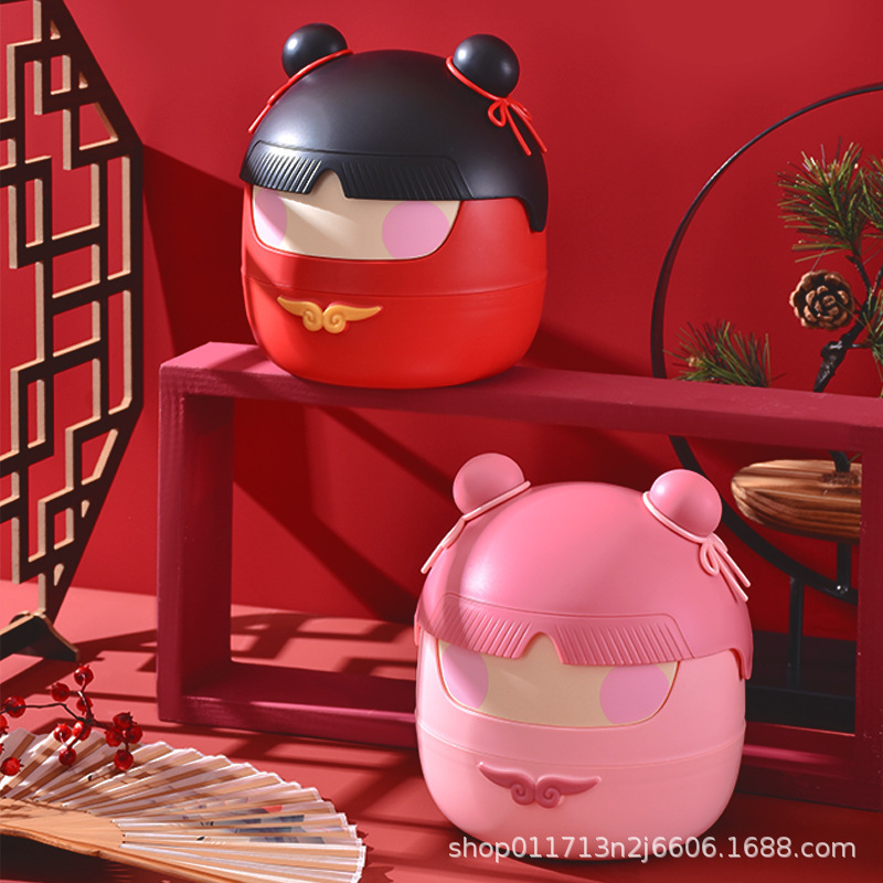 Which is the same desktop trash can net red magic child cute flip office wastebasket sundries sorting storage bucket wholesale