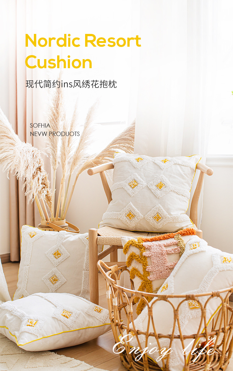 北欧ins风抱枕_01