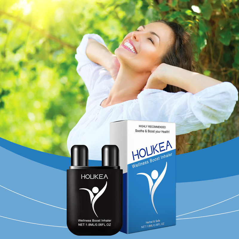 HOUKEA Nasal Inhaler: Gentle and lightweight nasal care for a refreshing air experience HOUKEA Nasal Inhaler: Gentle and lightweight nasal care for a refreshing air experience
