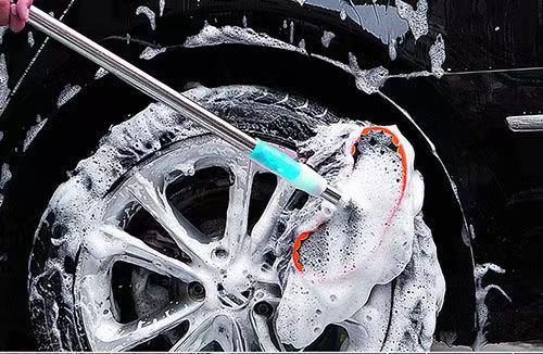 Car Wash Mop Long Handle Telescopic Car Wash Brush Car Brush Car Mop Car Wash Supplies Car Wash Mop Cleaning Tools