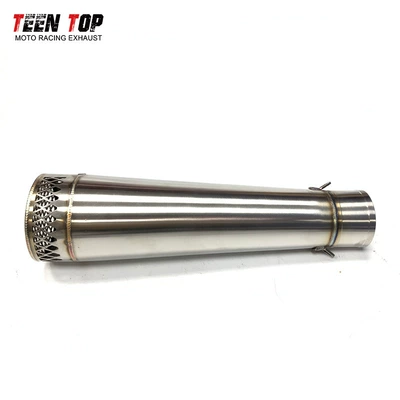 Motorcycle Motorcycle Sc Exhaust Pipe with Mesh Gp Kawasaki Z800/Z1000 Modified Exhaust (Exhaust manifold) - brushed