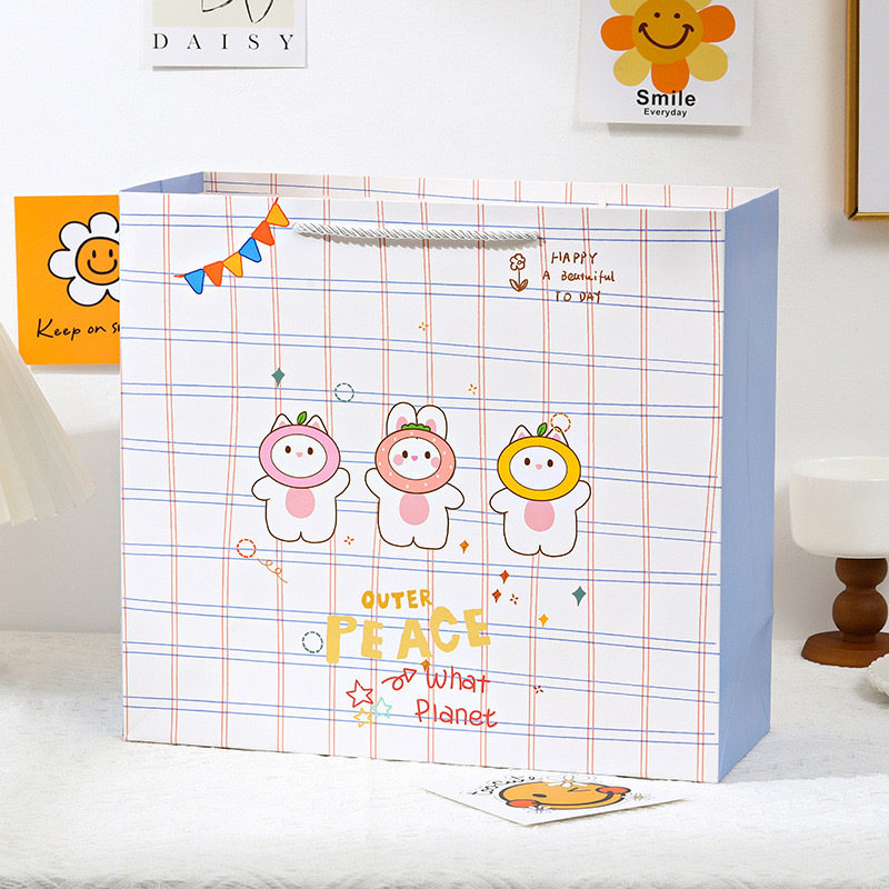 5#토끼의 큰 사진, 흰색 판지, 특대형 크기(길이 35CM*너비 14CM*높이 32CM)