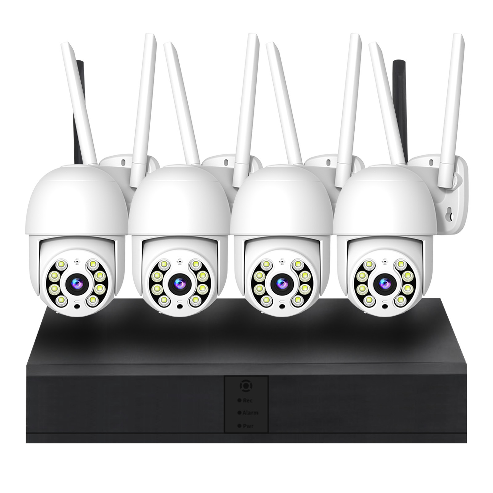 4채널 NVR 돔 카메라 3MP 패키지