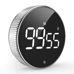 Amazon 自己規律回転タイマー磁気 LED サイレントタイマーキッチンカウントダウン美容スポーツリマインダー