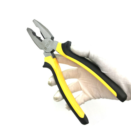 Xintongjin hardware tools vise 8 inch wire pliers 6 needle nose pliers wire cutter vise diagonal pliers rubber pliers