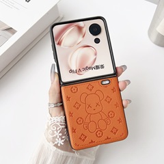 栄光を適用したマジックVフリップ携帯電話保護ケース折り畳みマジックVフリップアニメ暴力熊クロスボーダー
