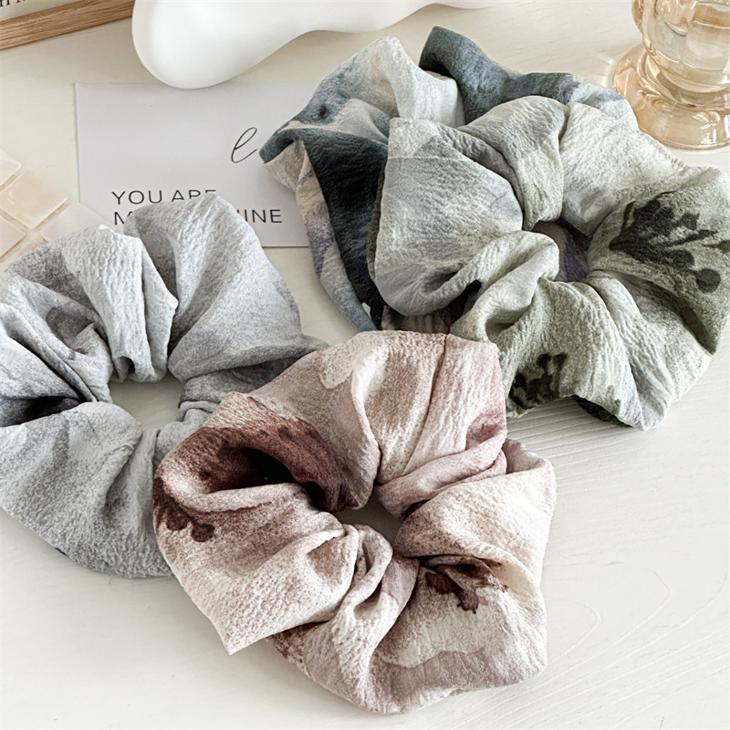 Scrunchie Haargummi Elastisch Vielseitiges Haaraccessoire Damen_voghion.com