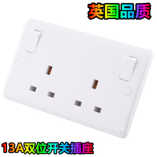 ���၆��Ɲ�߼{�pλ�p�p�O���� 2 GANG 13A DP SWITCHED SOCKET