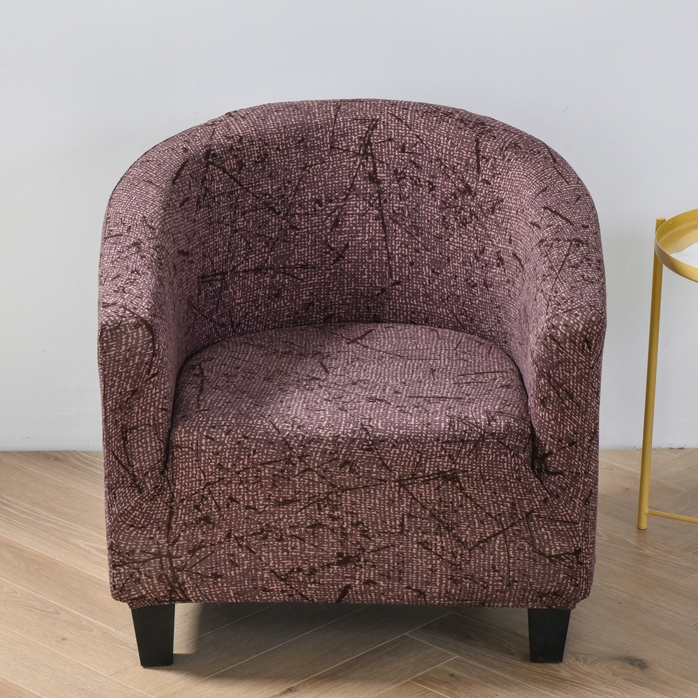 El Comercio exterior transfronterizo Silla de Bar cubierta semicírculo sofá cubierta transfronteriza sola bañera sofá cubierta