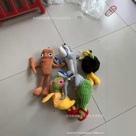 跨境新品AI美国山海经毛绒玩具毛绒公仔玩偶现tungtungtungsahur