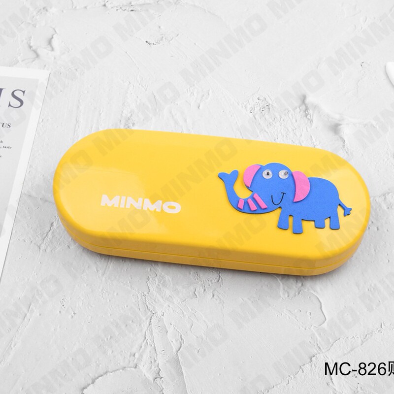 Cute Patch Design Children's Glasses Case, Anti-Pressure Myopia Glasses Case, Student Cartoon Portable Glasses Case, Direct Manufacturer Cute Patch Design Children's Glasses Case, Anti-Pressure Myopia Glasses Case, Student Cartoon Portable Glasses Case, Direct Manufacturer