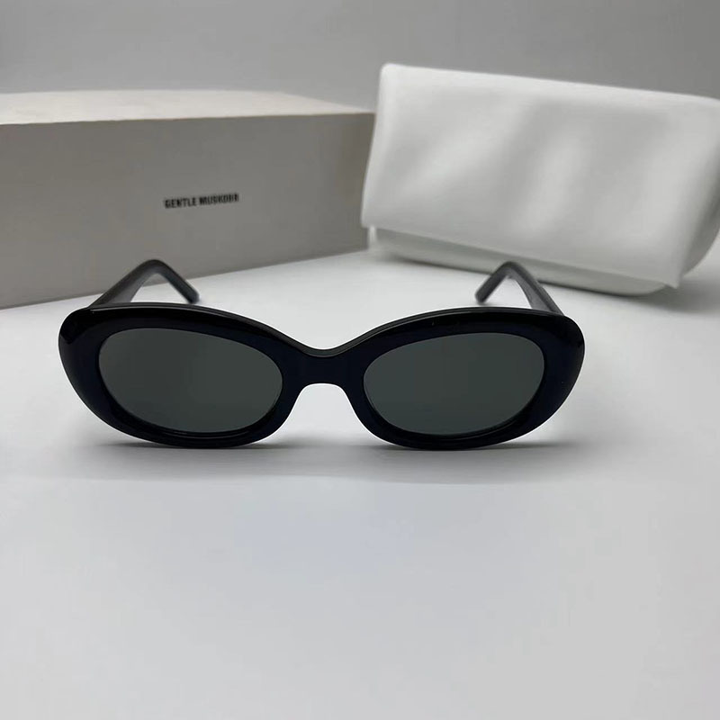 2024GM サングラス ダッド キャットアイ サングラス 女性用 大きな顔痩せ効果のある男性用 nab 抗紫外線メガネ インスタイル