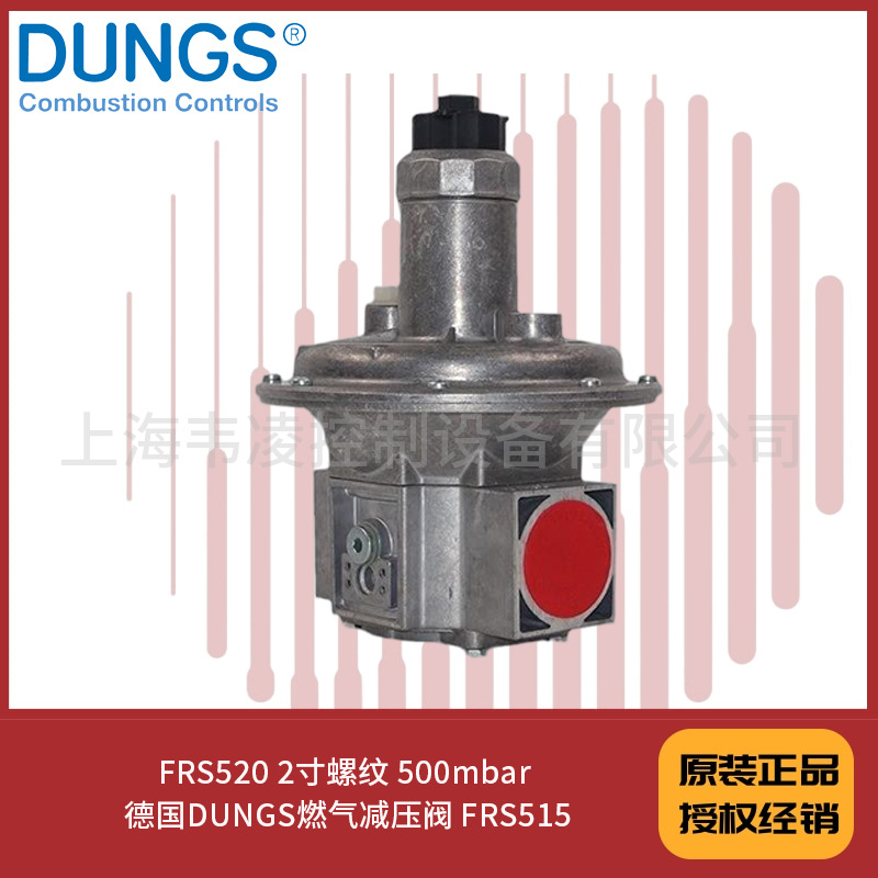 FRS520 2寸螺纹 500mbar 德国DUNGS燃气减压阀 FRS515
