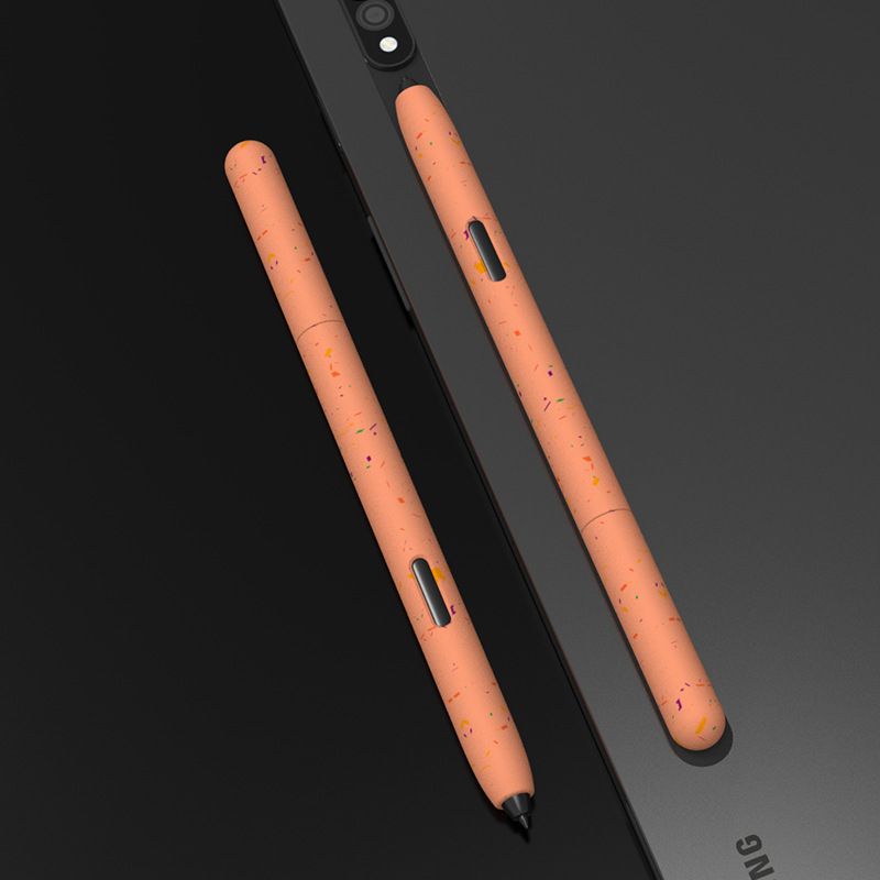 Amazon new applicable Samsung S8 + pen case pencilcase silicone s6lite luminous S7/S9 drop-resistant case