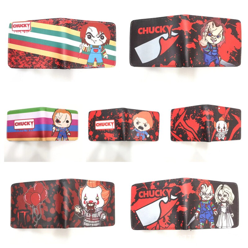 Ghost Baby Soul Ghost Baby Bride Child's Play Horror Movie Peripheral Wallet Wallet Student Gift for Men and Women