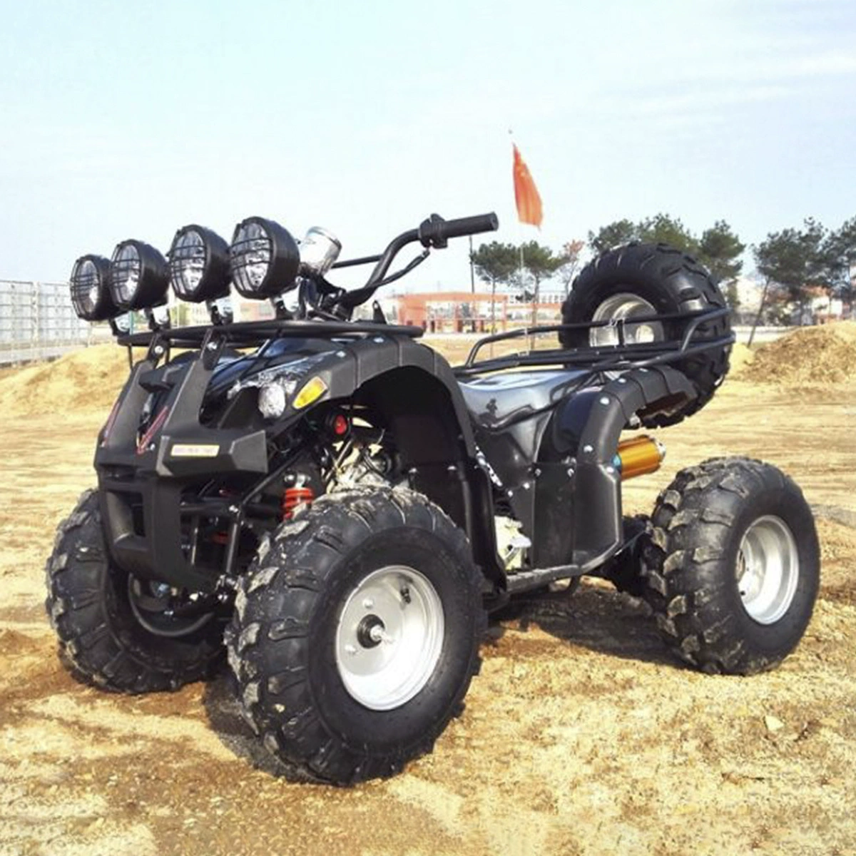 Новый четырехколесный мотоцикл ATV внедорожный спортивный автомобиль 125CC Little Bull ATV мини электрический внедорожник