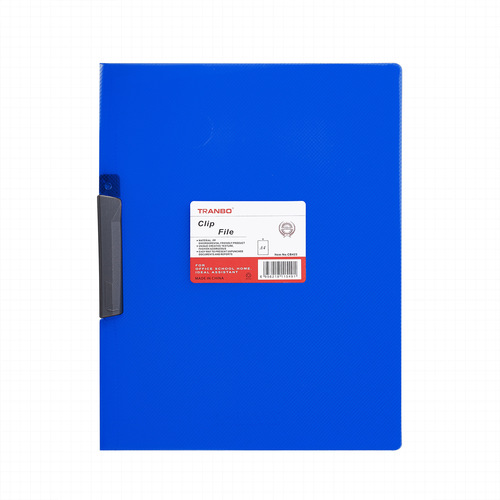 Amazon best-selling transparent rotating folder A4 plastic ring binder pull-out clip report folder office document folder