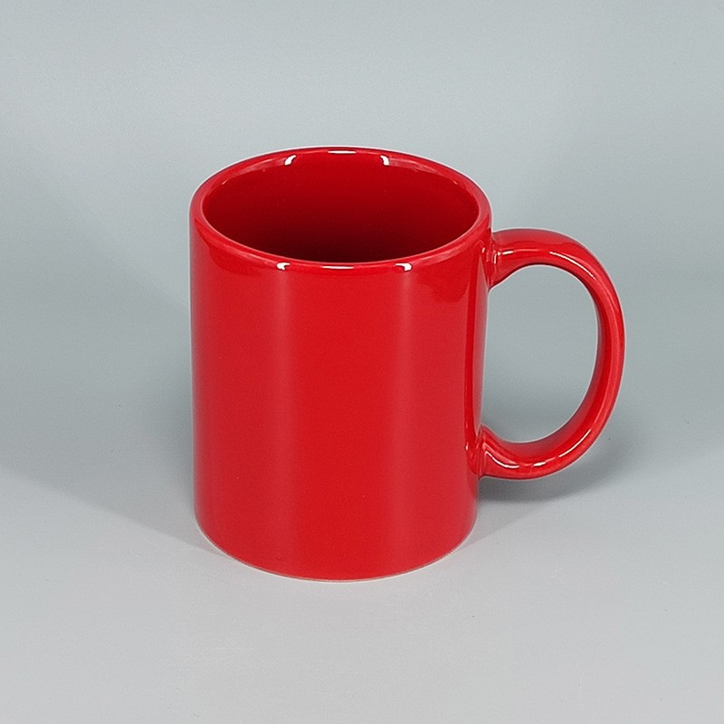 Fabricantes de tazas de cerámica personalizadas al por mayor suministro directo de comercio exterior 11oz impresión LOGO taza de sublimación de transferencia de calor hueso taza de agua de porcelana