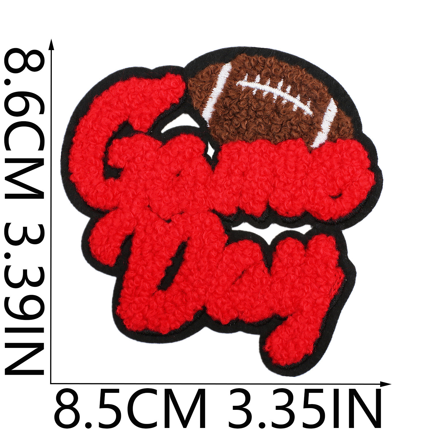 3g Weight Clothing Sticker Patches Classification 1 Piece Quantity Polyester Material Letter Pattern Casual, Elegant, Lady Style Embroidery Craft 1 Piece Casual Elegant Lady Letter Polyester Clothing Sticker Patches 2