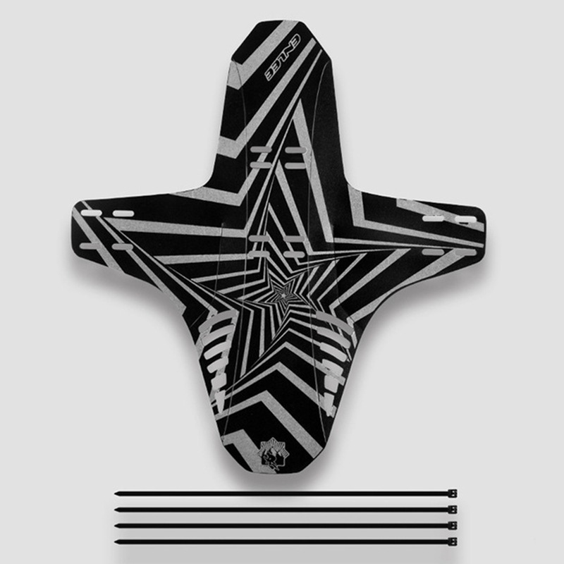 跨境批發自行車擋泥板前叉簡易擋雨板公路車山地車後叉超薄擋泥瓦