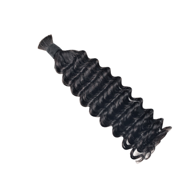 Extensiones de Cabello Humano 12A de Cabello Real Tejido a Mano para Mujeres
