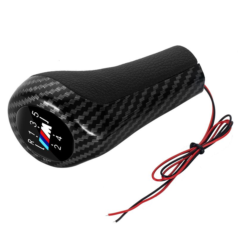 Pomo de Palanca de Cambios Iluminado de 56 Velocidades para BMW E30 E60 E84, Accesorios para Automóviles con Transmisión Manual image 3