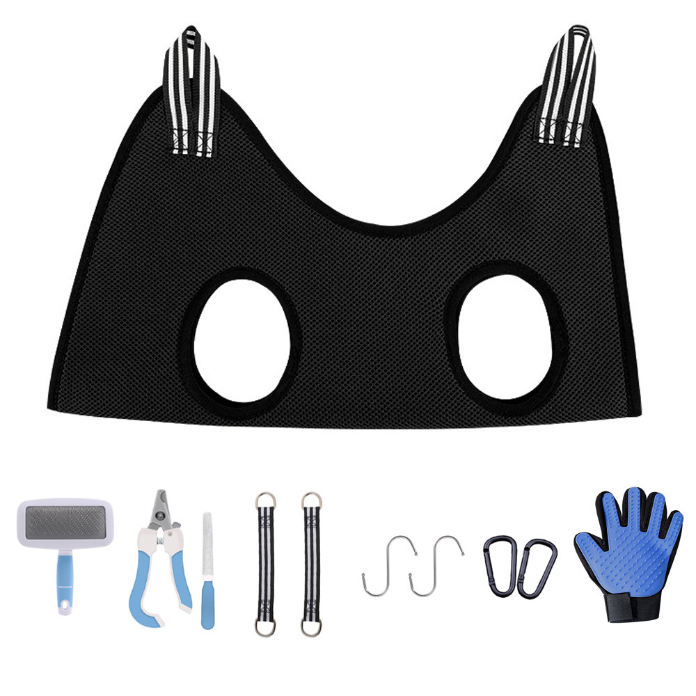 Mascotas de aseo transfronterizas, gatos, perros, uñas, perros, gatos pequeños y medianos, hamacas de limpieza, suministros para mascotas