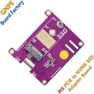 Raspberry Pi 5 PCIE to M.2 NVME SSD SSD expansion board HAT 2242 support Gen3