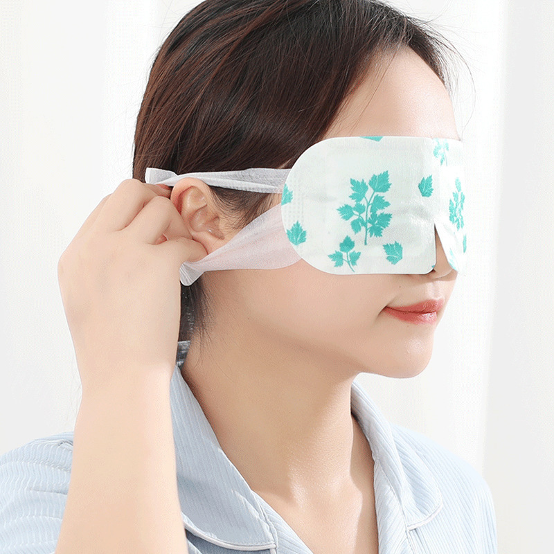Qiai OEM よもぎスチームアイマスク使い捨て温湿布睡眠アイマスクルテイン目の保護卸売|undefined