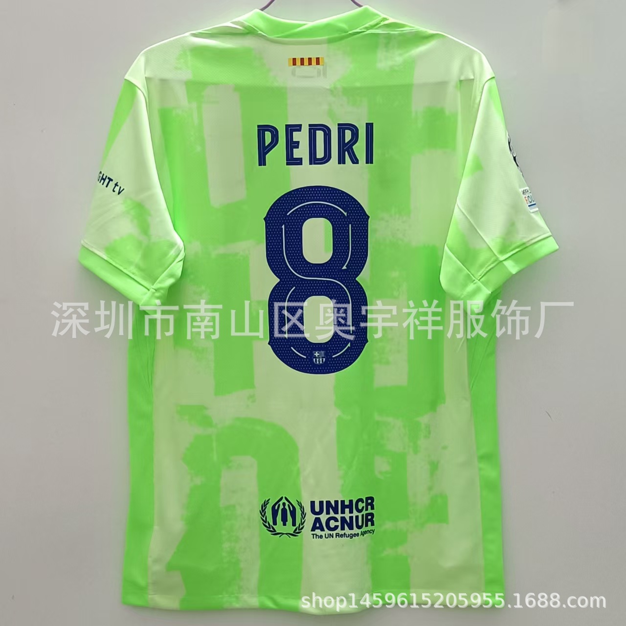 Venta al por mayor 24-25 Barcelona Real Madrid camiseta No. 19 Yamal No. 20 Olmo No. 9 Mbappé camiseta de fútbol