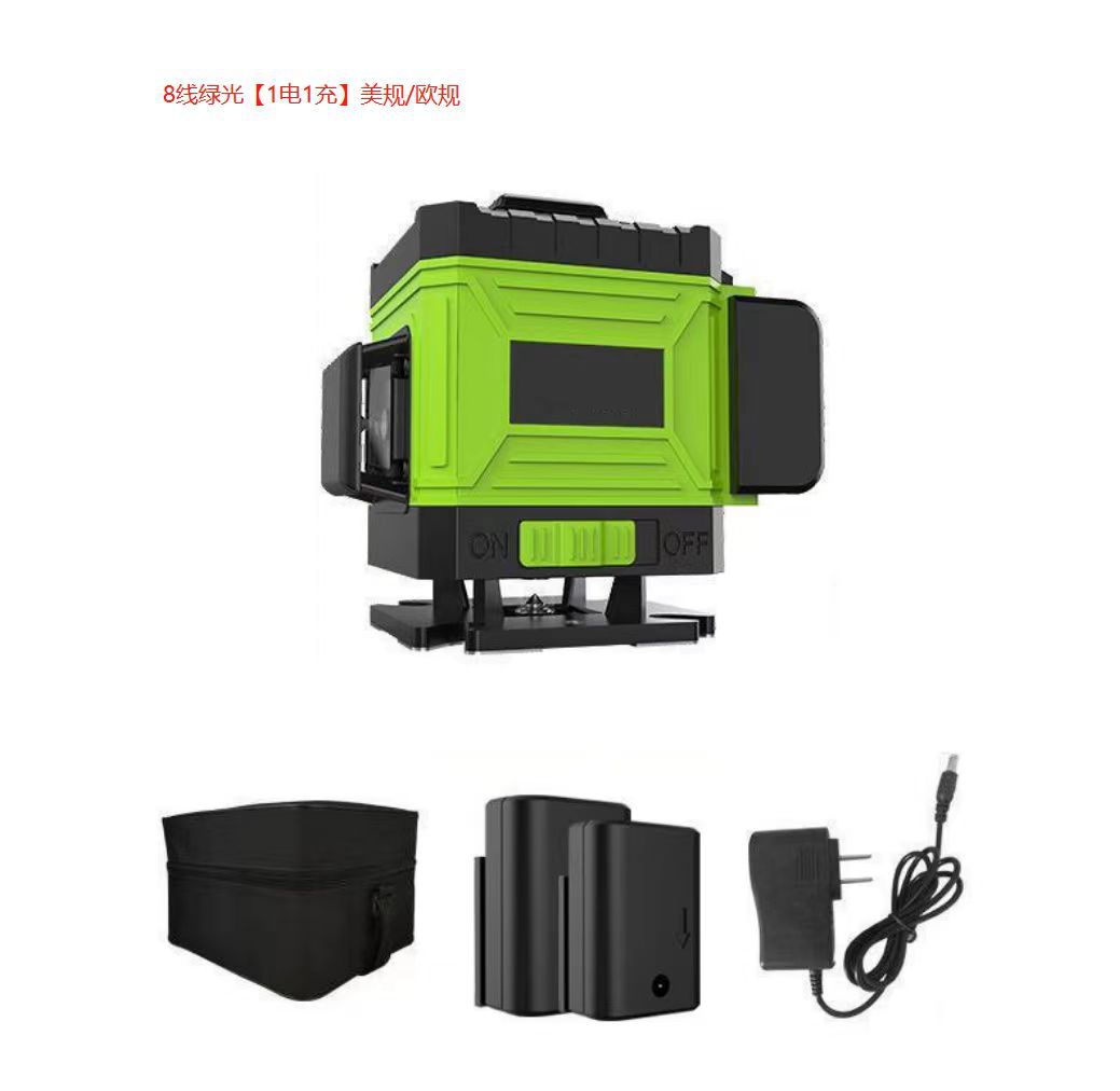 Baolai 12 líneas nivel verde montado en la pared de alta precisión luz fuerte 16 líneas láser infrarrojo al aire libre