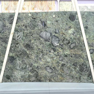 Emerald Luxury Stone Dining Table Island, Villa Stone Home Decoration Tv Background Wall Marble Natural