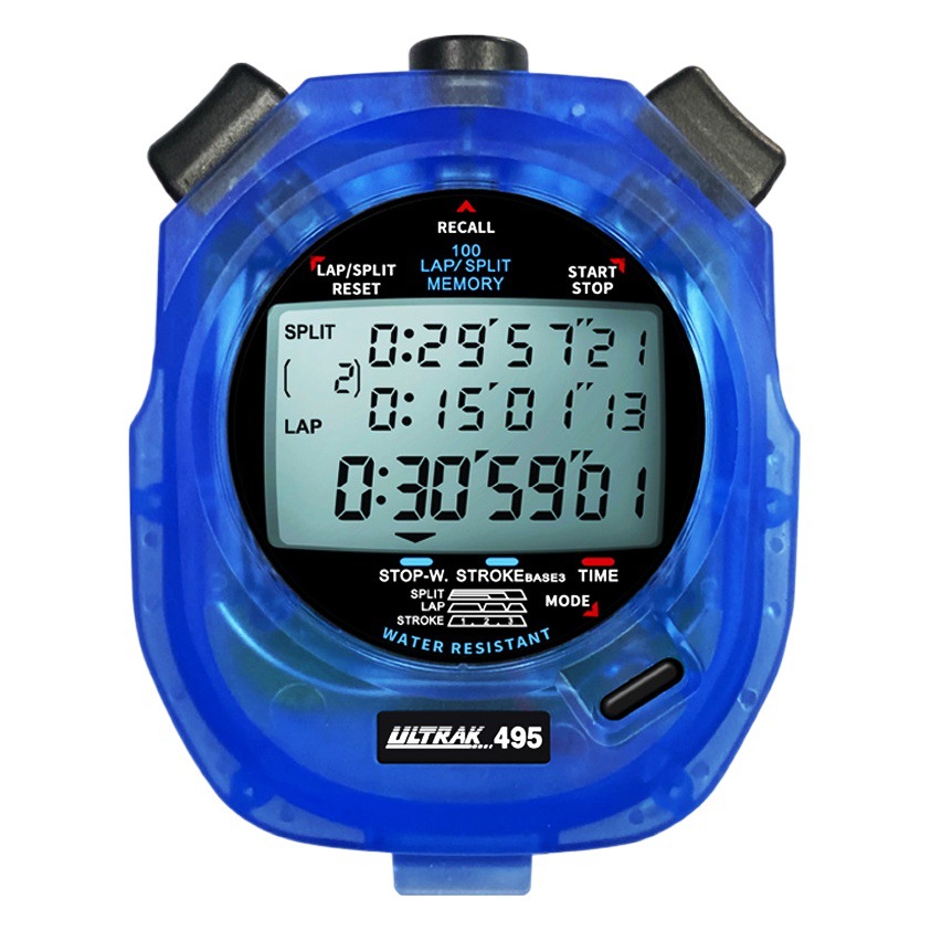 New Timer Track and Field Digital Stopwatch 100 Rows 3 Rows Ultrak Orosaic Dt495D Wholesale Stopwatch