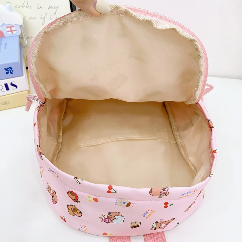 Mochila de moda para niños, nueva mochila casual con estampado de dibujos animados para niños y niñas, mochila de moda para bebés de gran capacidad