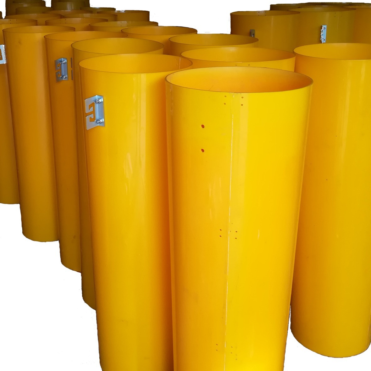 建筑垃圾管道山西试验点-管道安装中~~~~~~~