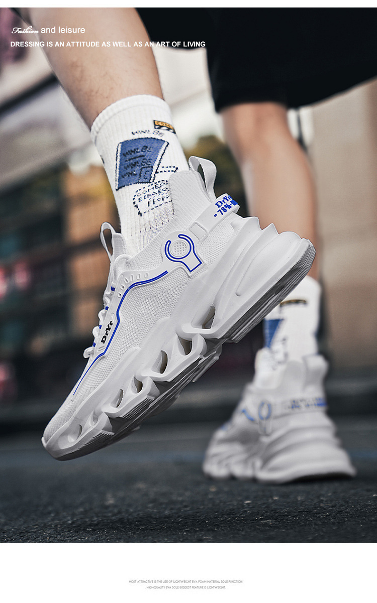 Men Athletic Shoes Basketball Shoes Walking Shoes Sneakers Mesh Synthetic Arch Support Durable Sneakers Footwear_voghion.com