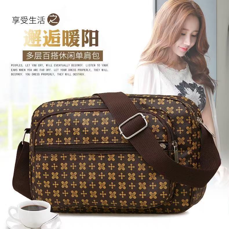 Pu Women's Bag, Mobile Phone Bag, Fashionable Mom Bag, Cashier Bag, Large Capacity Shoulder Crossbody Bag, Factory Direct Sales Street Vendor Bag