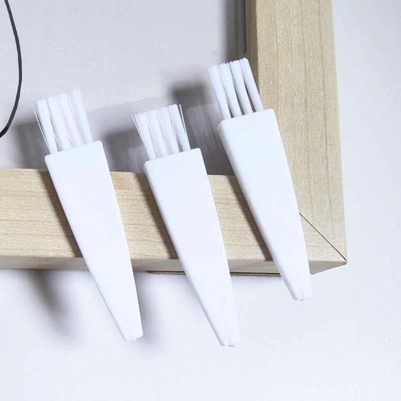 Пластиковая щетка для чистки, маленькая щетка для чистки электронных аксессуаров, щетка для удаления пыли, аксессуары для машинок для стрижки волос, аксессуары для бритв, щетка для чистки щелей