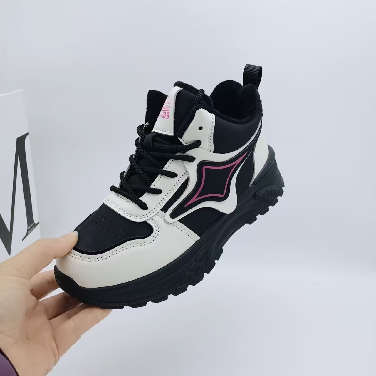 2025 invierno nuevo muffin zapatos de papá zapatos de piel de mujer zapatos de papá zapatos casuales zapatos deportivos de papá