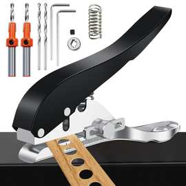 新款封边条打孔器手握打孔机平斜口木工打孔钳金属把柄不易断单孔