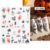 Nail stickers, adhesive ghost fake nails for nails, suitable for import, new collection, halloween, wholesale