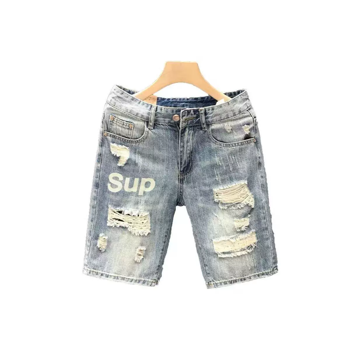Denim skirt, summer shorts, trend trousers for leisure, oversize