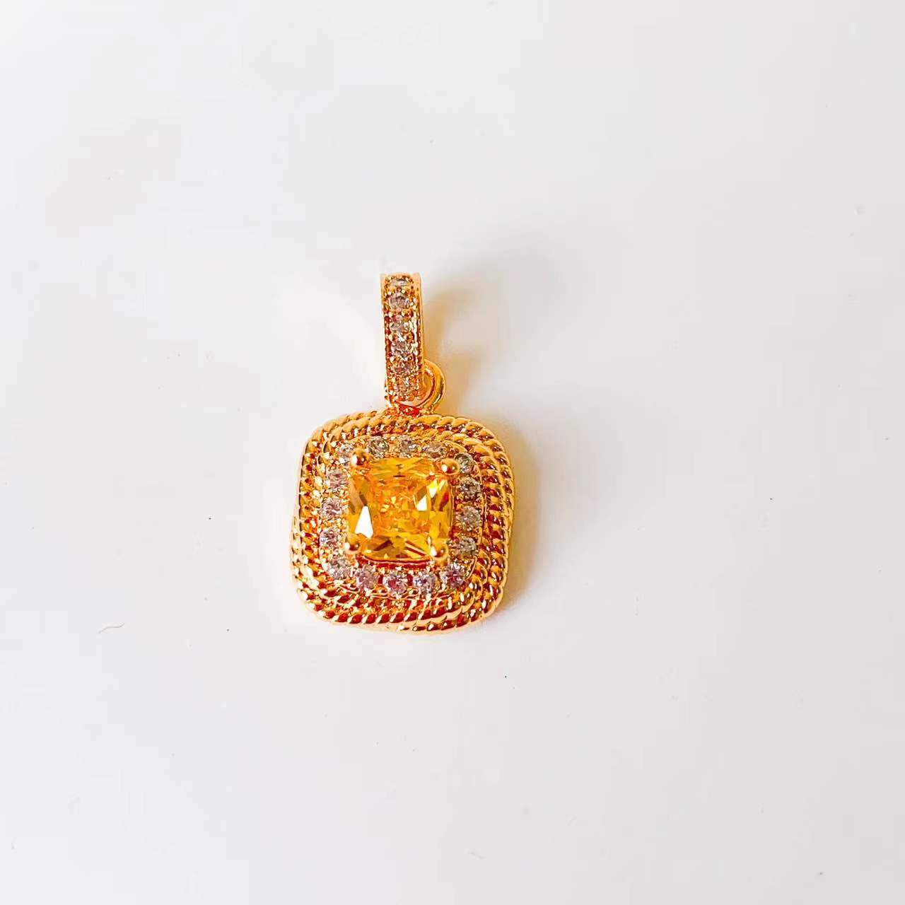 1 Piece Copper Artificial Pearls Cat's Eye Stone Zircon Geometric Charms Jewelry Accessories display picture 19