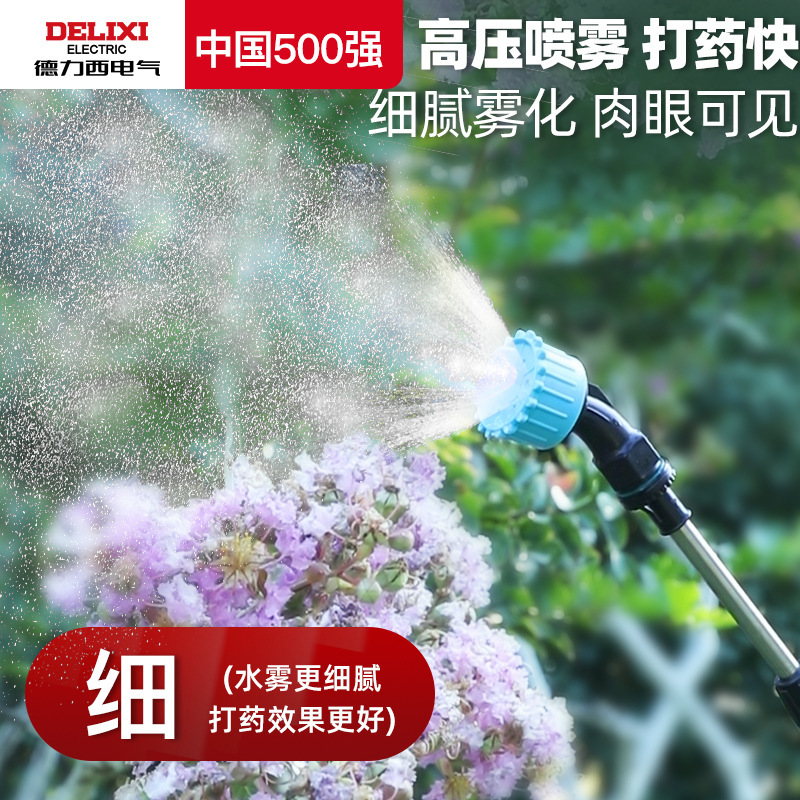Delixi 電気電動噴霧器農業噴霧バケツ花の水やりアーティファクト庭の噴霧ツールリチウム電池噴霧器|undefined