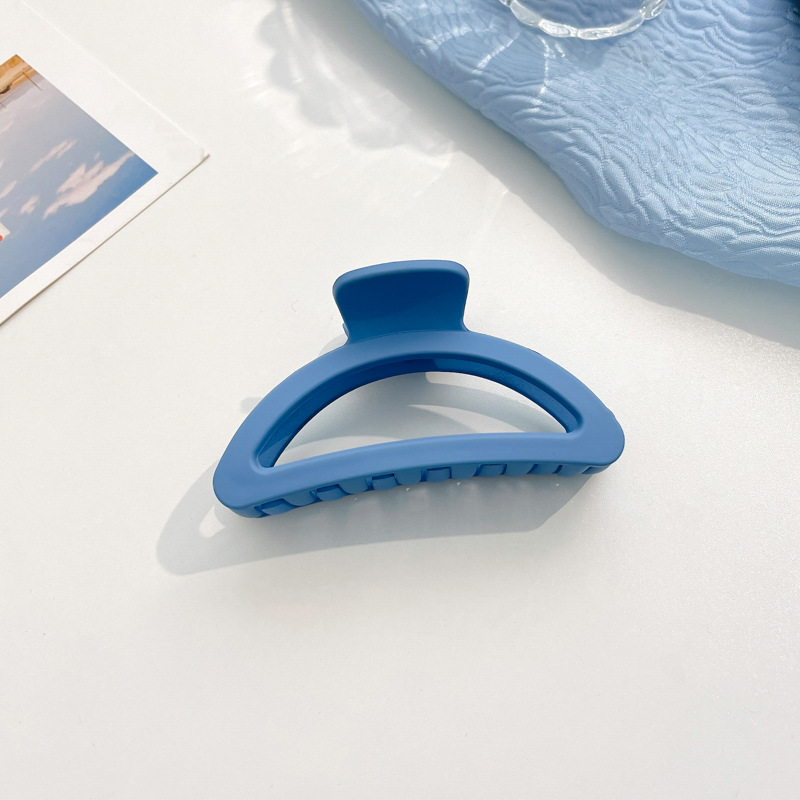 Cabeza pequeño tamaño clip de pelo temperamento tiburón clip tocado Klein Blue Ball Head clip hembra Otoño e Invierno accesorios para el cabello