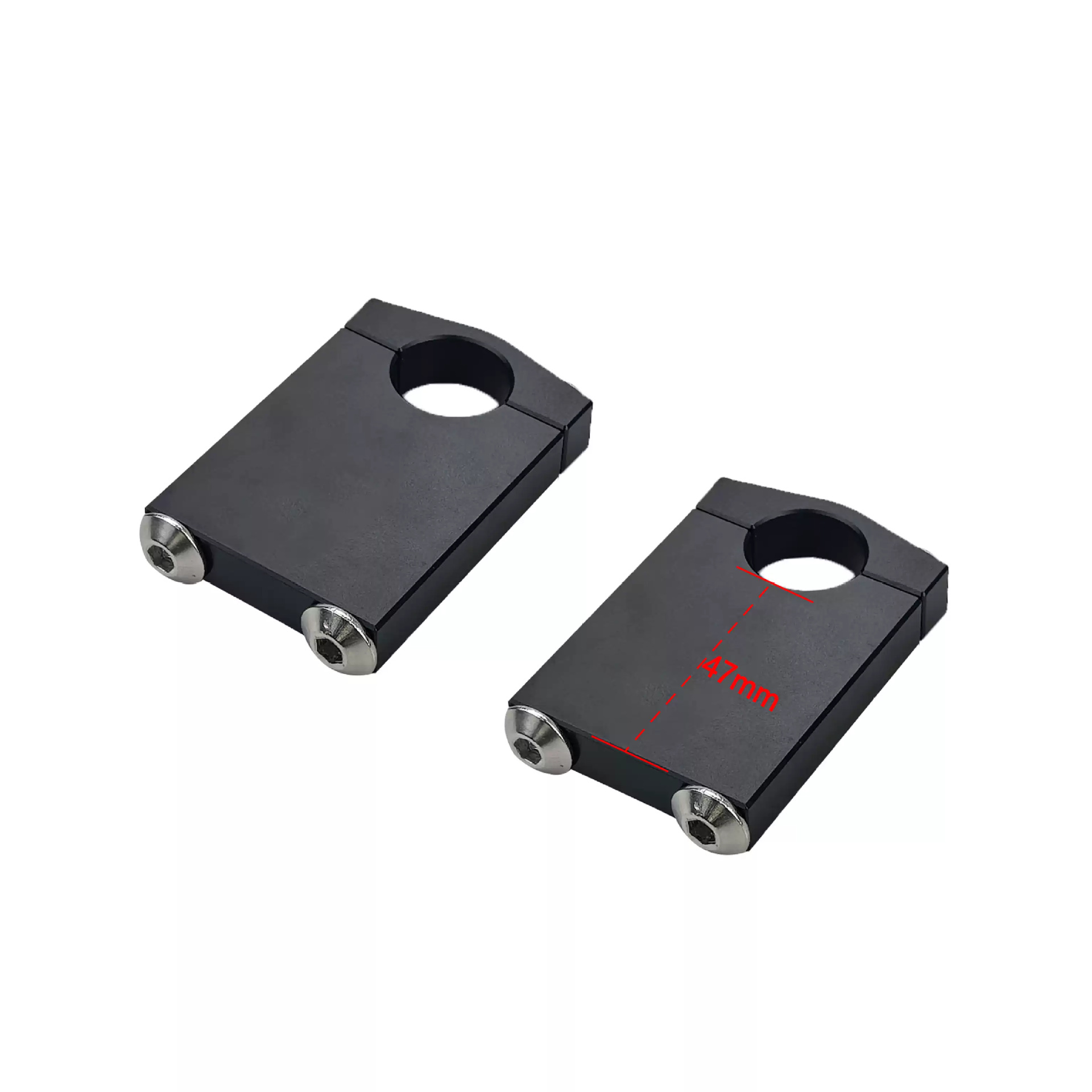 Motorcycle heightened windshield with high light transmittance aluminum alloy bracket, non-destructive installation, scooter windproof modified windscreen