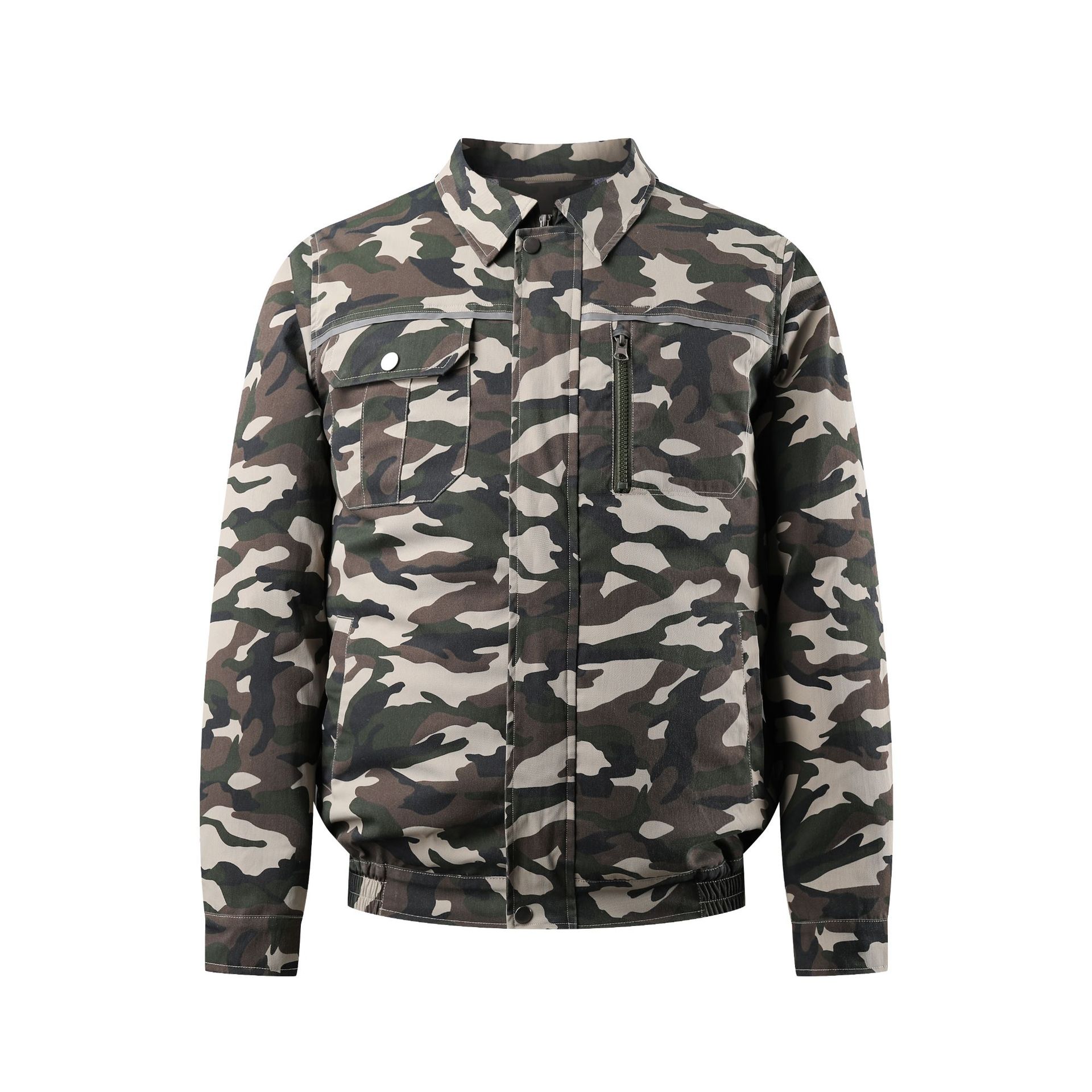 Envío gratis ropa de aire acondicionado lista TOP No. 2 seguro laboral ropa de trabajo resistente al desgaste ropa de trabajo de verano para hombres ropa de camuflaje ropa de trabajo