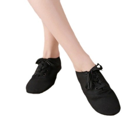 Zapatos de baile Zapatos de ballet para niños y adultos Botas de jazz altas de suela plana Zapatos de práctica de suela blanda Zapatos de baile de garra de gato femenino al por mayor