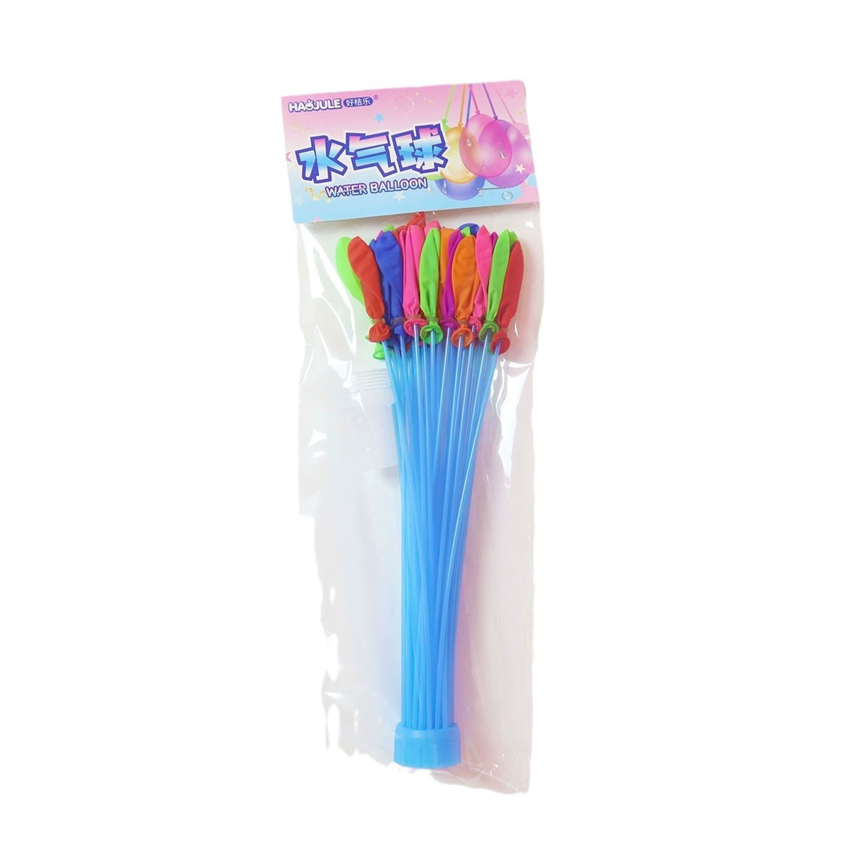 Balloon play in water, fast toy